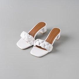 Heels | Premium Heels Renata | Putih