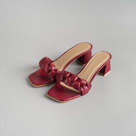 Heels | Premium Heels Renata | Merah Maroon